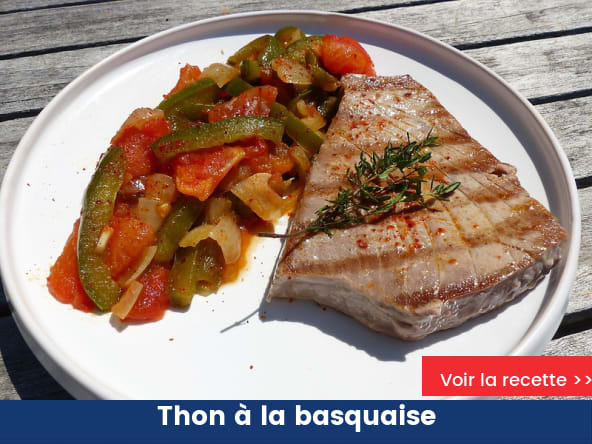 Thon à la basquaise